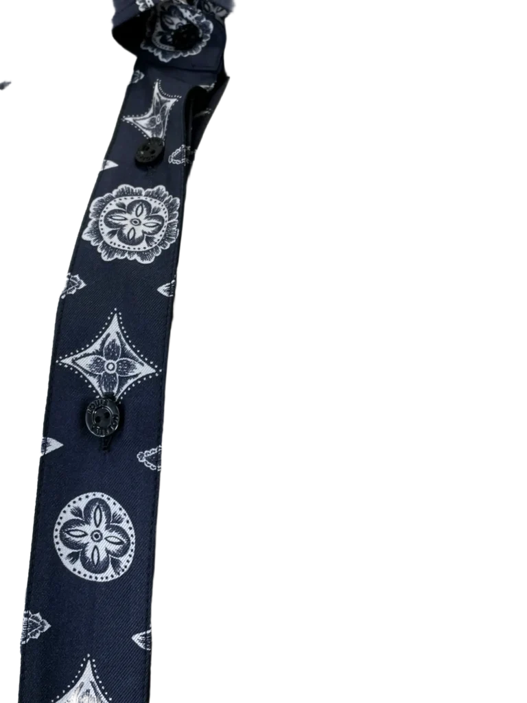 Camicia in twill di seta Monogram., foto 8 di 12