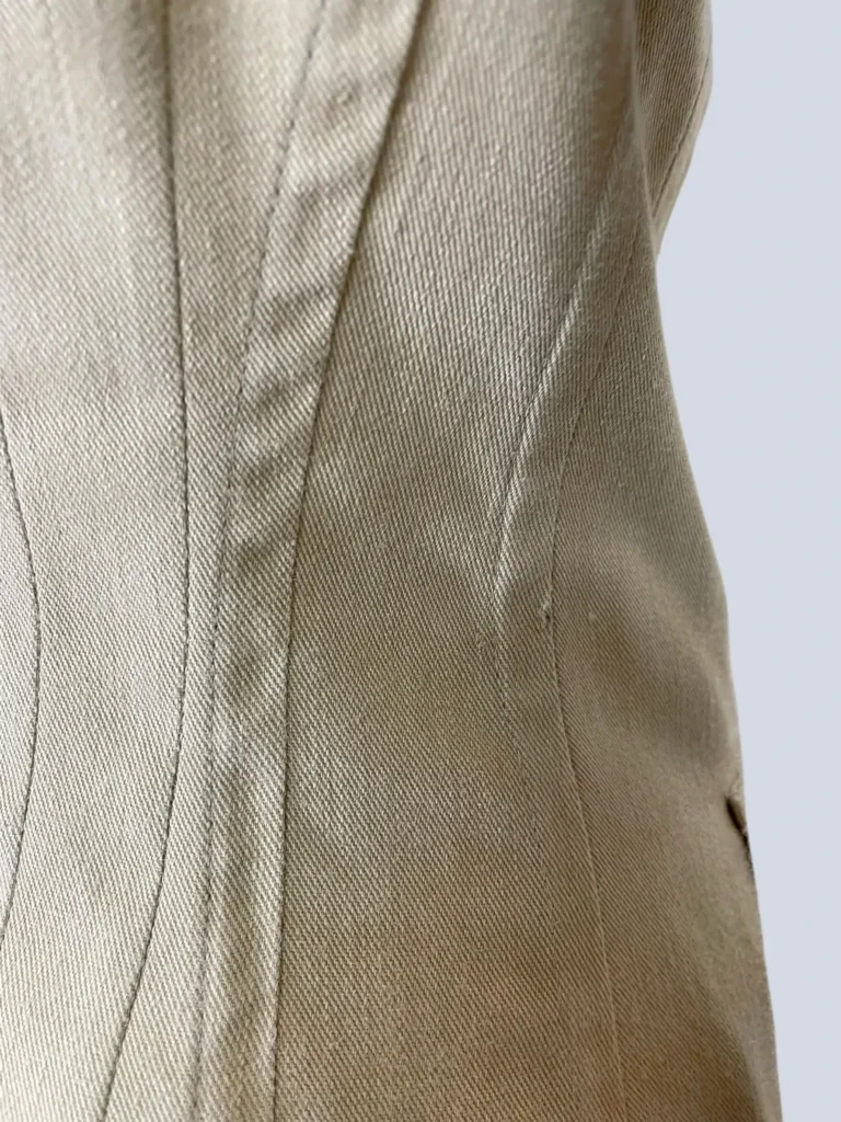 Cotton jacket with suede fringe, photo 7 of 8