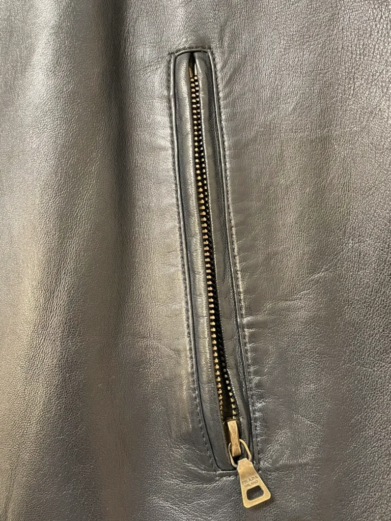 Giacca in nappa con zip., foto 10 di 12