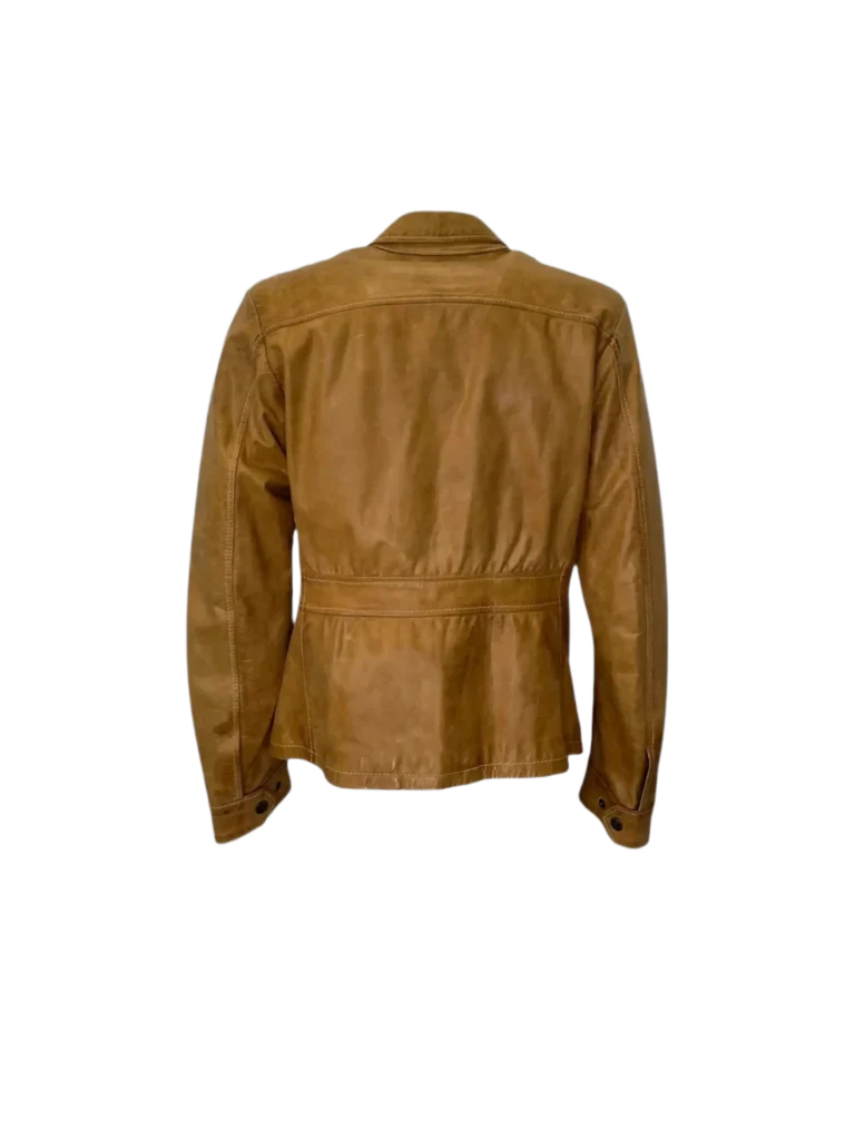 Giacca in pelle con zip., foto 4 di 11