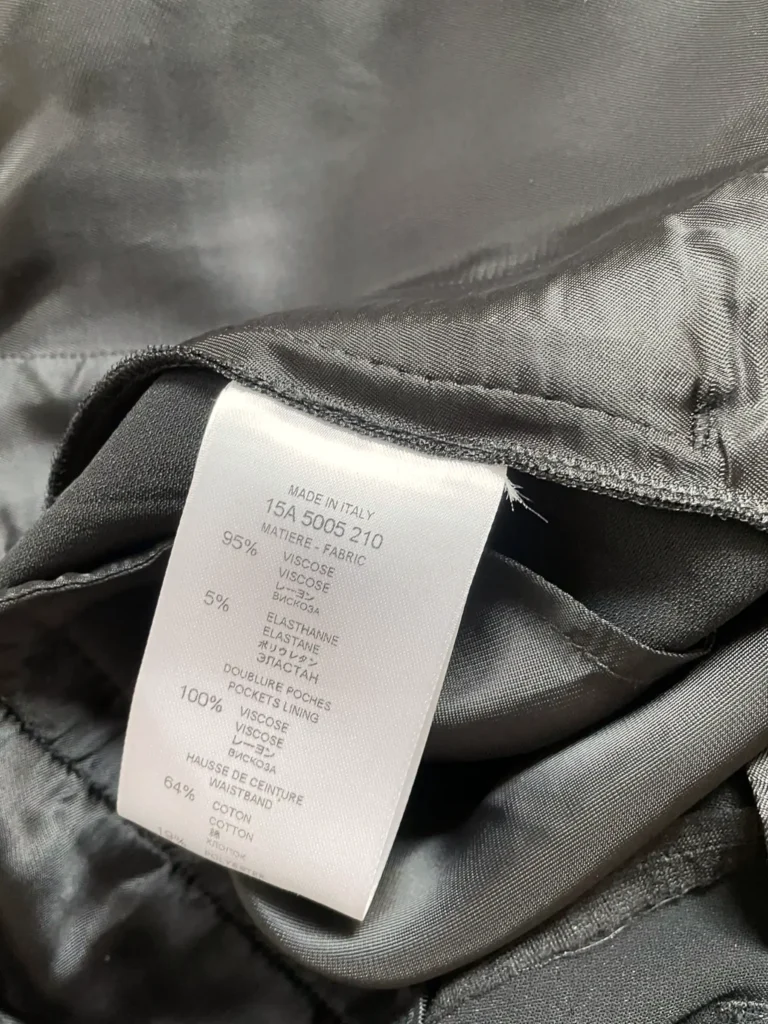Pantaloni palazzo con pences., foto 6 di 7