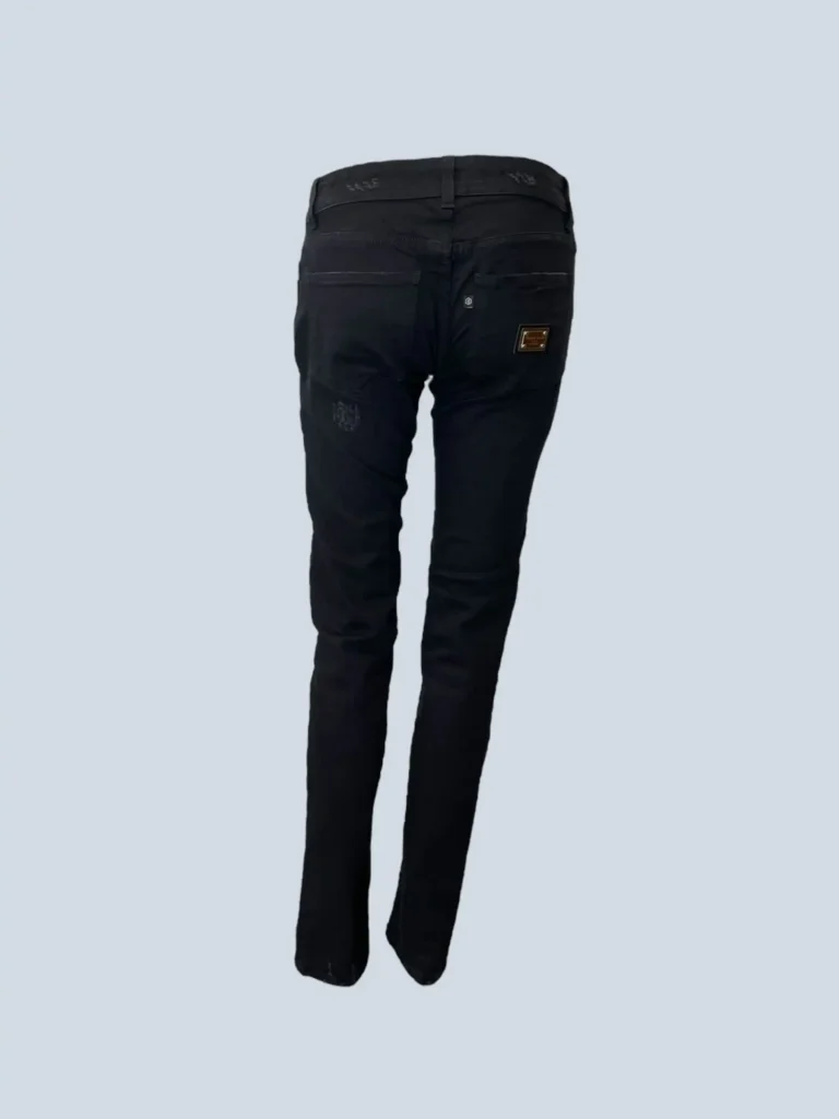 Pantaloni skinny in denim distressed, 26., foto 4 di 10