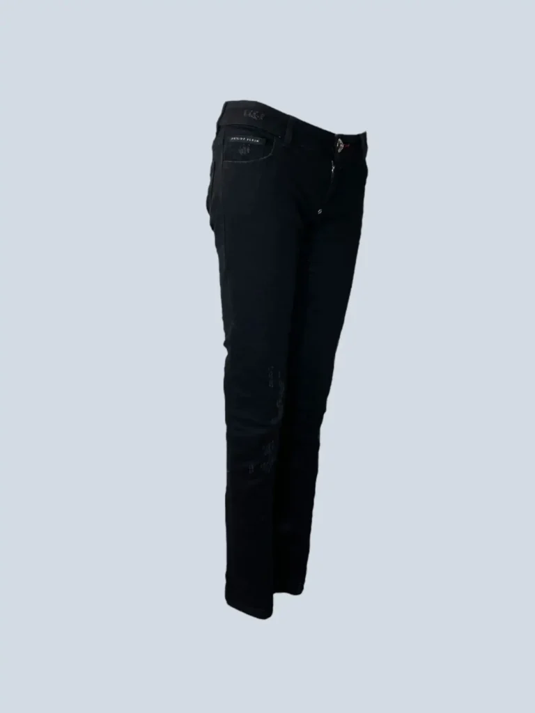 Pantaloni skinny in denim distressed, 26., foto 2 di 10