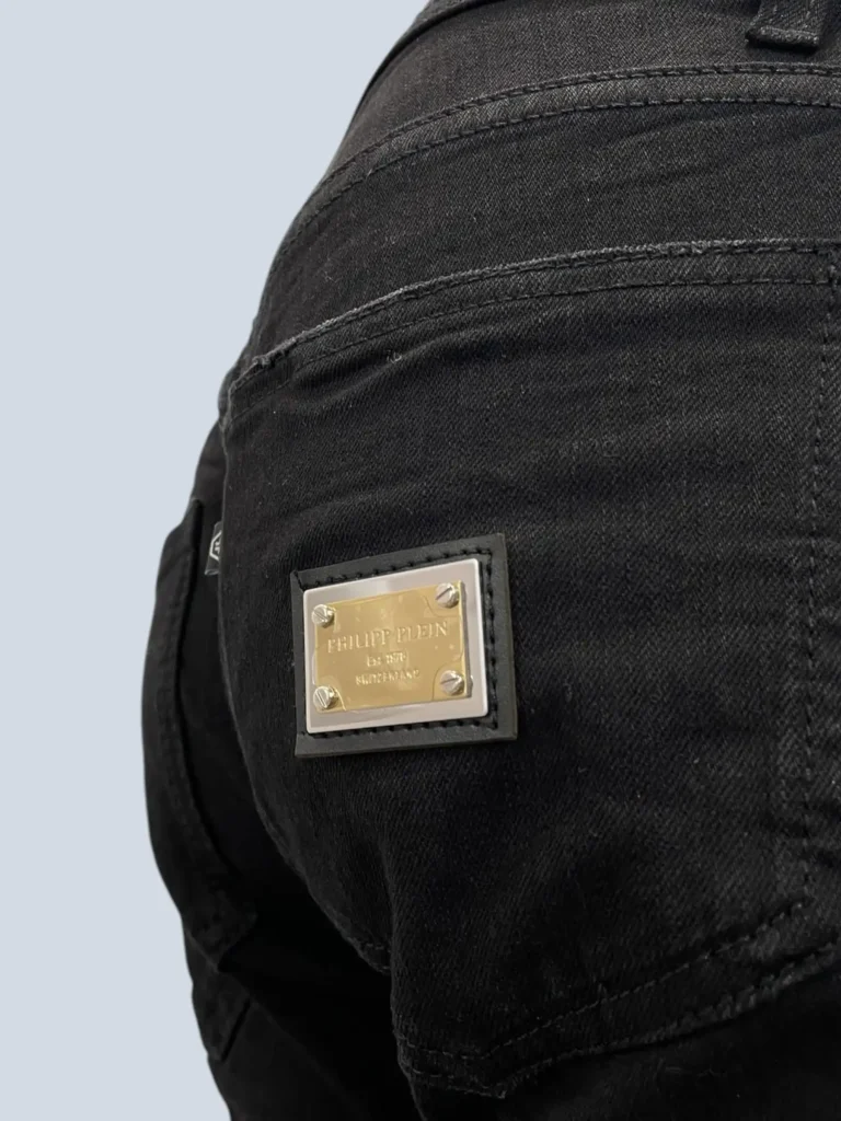 Pantaloni skinny in denim distressed, 26., foto 8 di 10