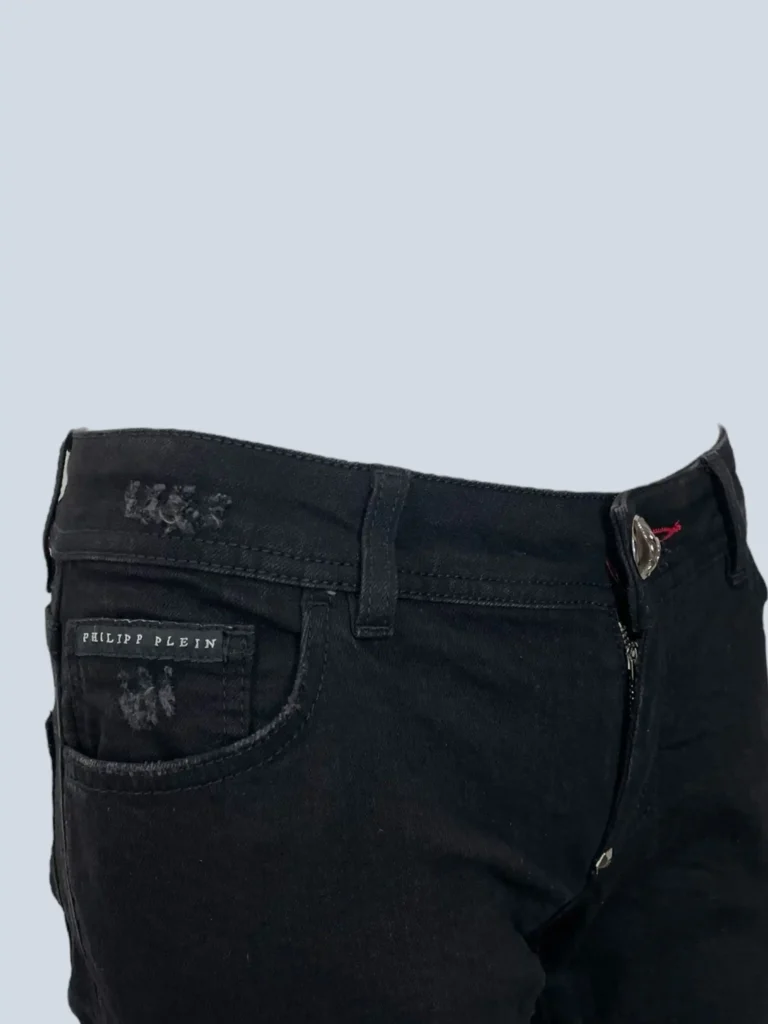 Pantaloni skinny in denim distressed, 26., foto 9 di 10
