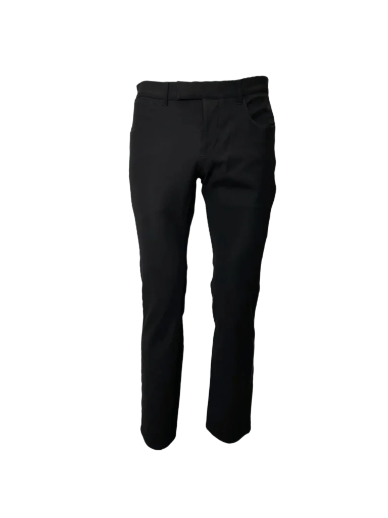 Pantaloni slim fit in cotone.