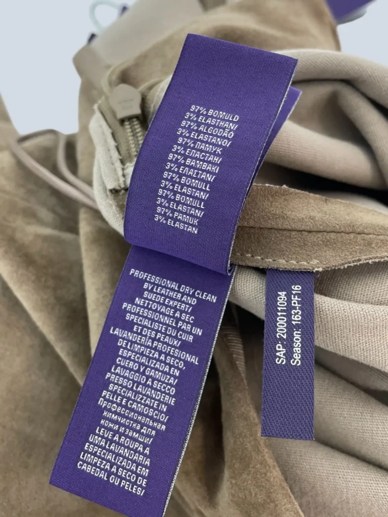Pantaloni leggings in pelle scamosciata, 0., foto 5 di 8