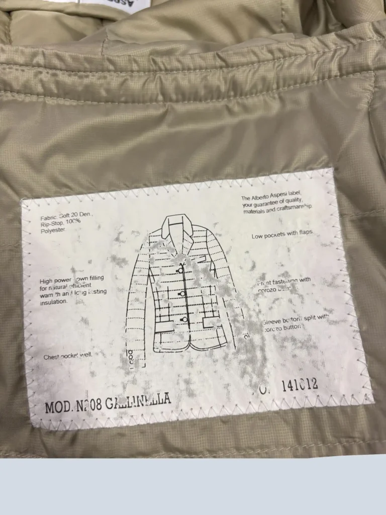 Giubbotto a tre bottoni con tasche in nylon, L., foto 8 di 9