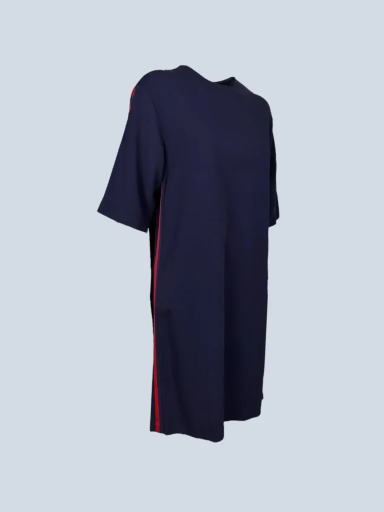 Web stripe short sleeve midi dress, 40., photo 2 of 4