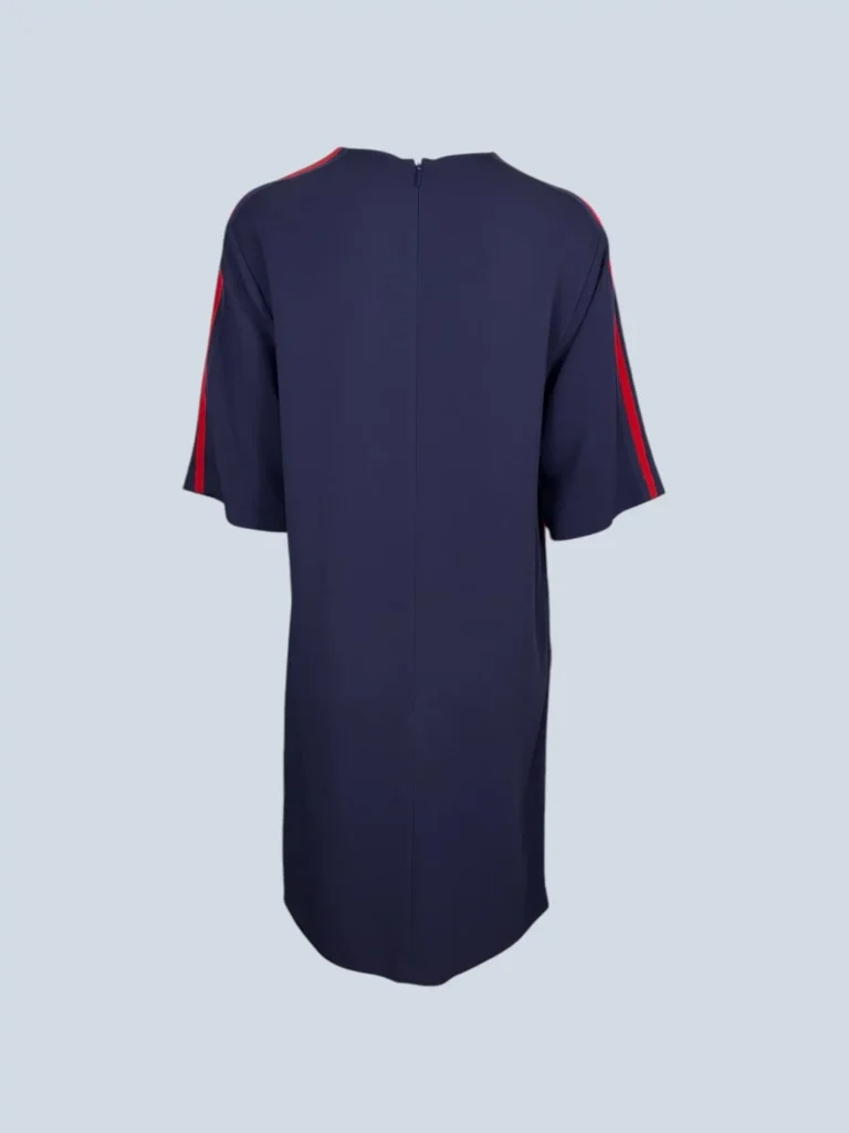 Web stripe short sleeve midi dress, 40., photo 3 of 4