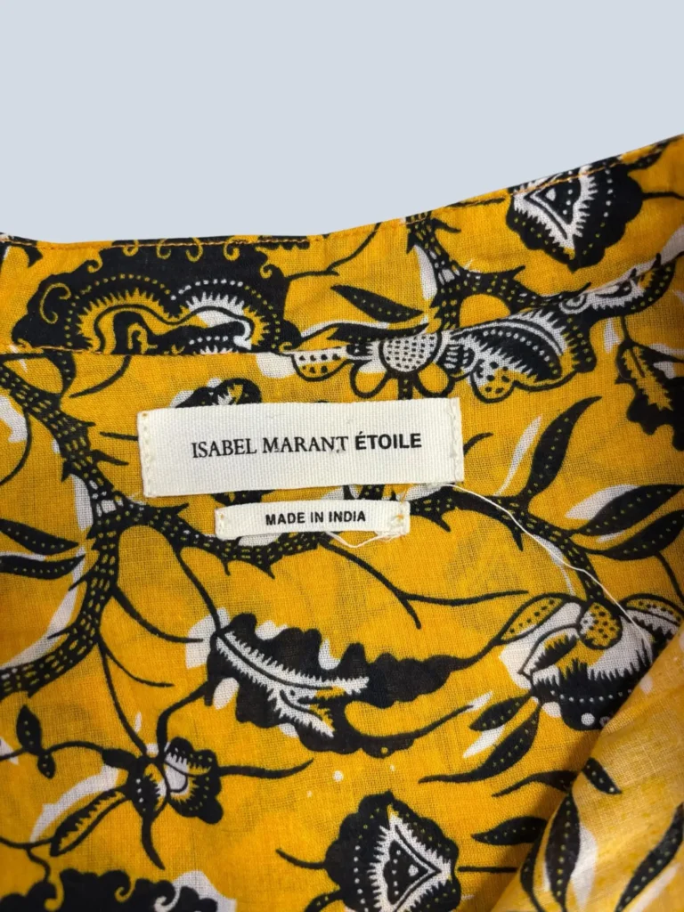 Étoile, camicia stampa fiori in cotone, 38., foto 4 di 5