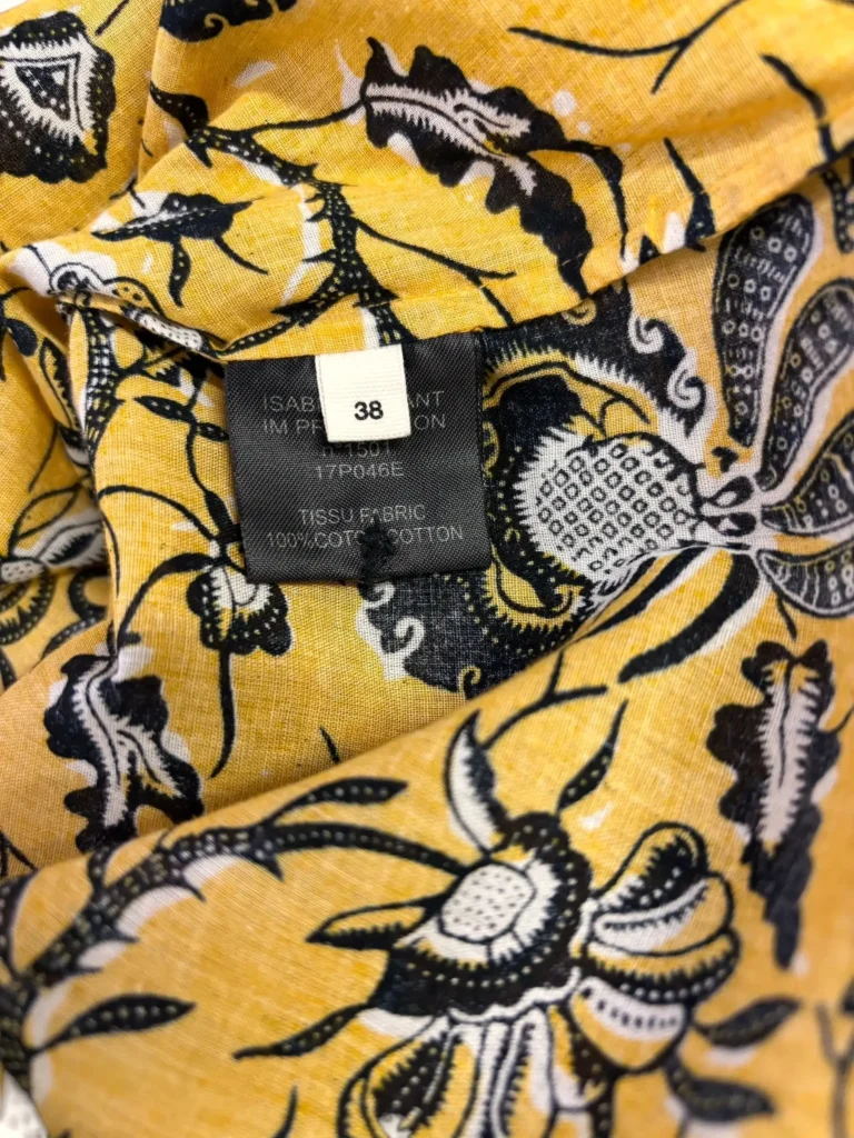 รtoile, camicia stampa fiori in cotone., foto 5 di 5