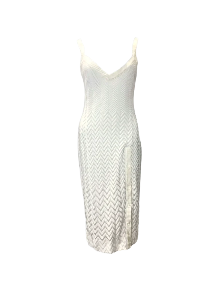 Abito midi Zig Zag in cotone., foto 3 di 10