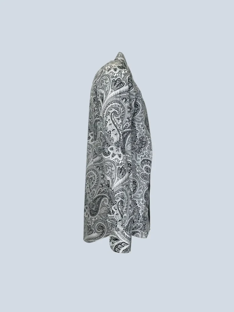 Camicia in cotone stampa paisley, L., foto 3 di 6