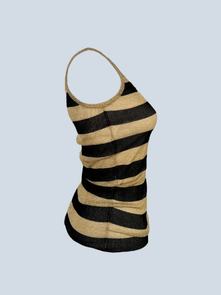 Lurex striped top, 38., photo 2 of 5