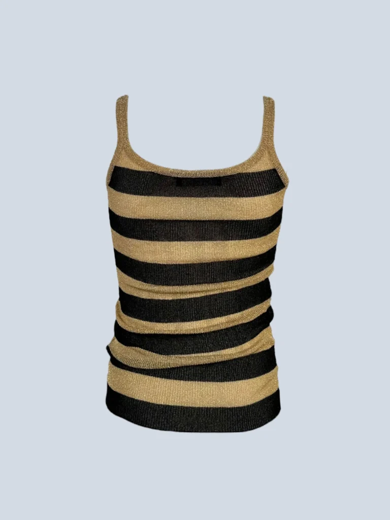 Lurex striped top, 38., photo 3 of 5