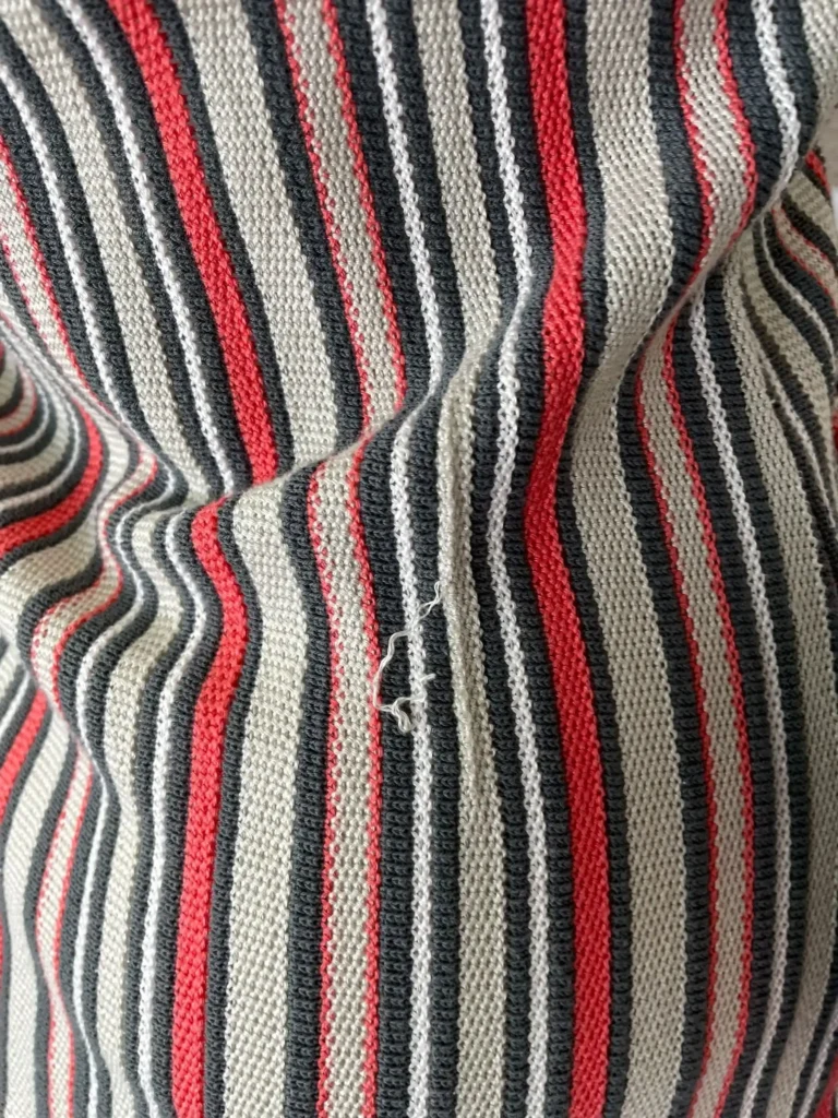 Cardigan in cotone a righe, 42., foto 7 di 7