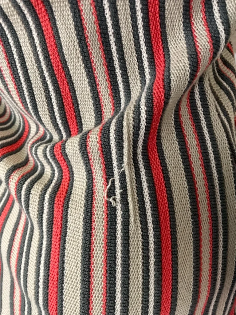 Cardigan in cotone a righe., foto 7 di 7