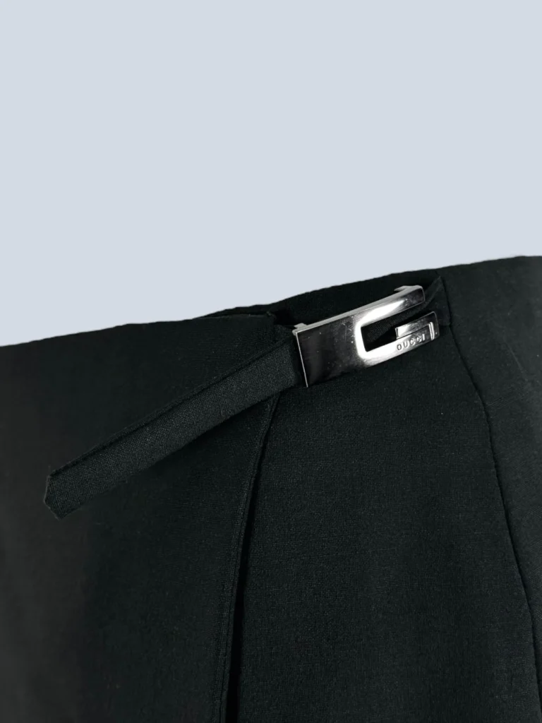 By Tom Ford, wrap skirt with logo buckle, 42., photo 4 of 5