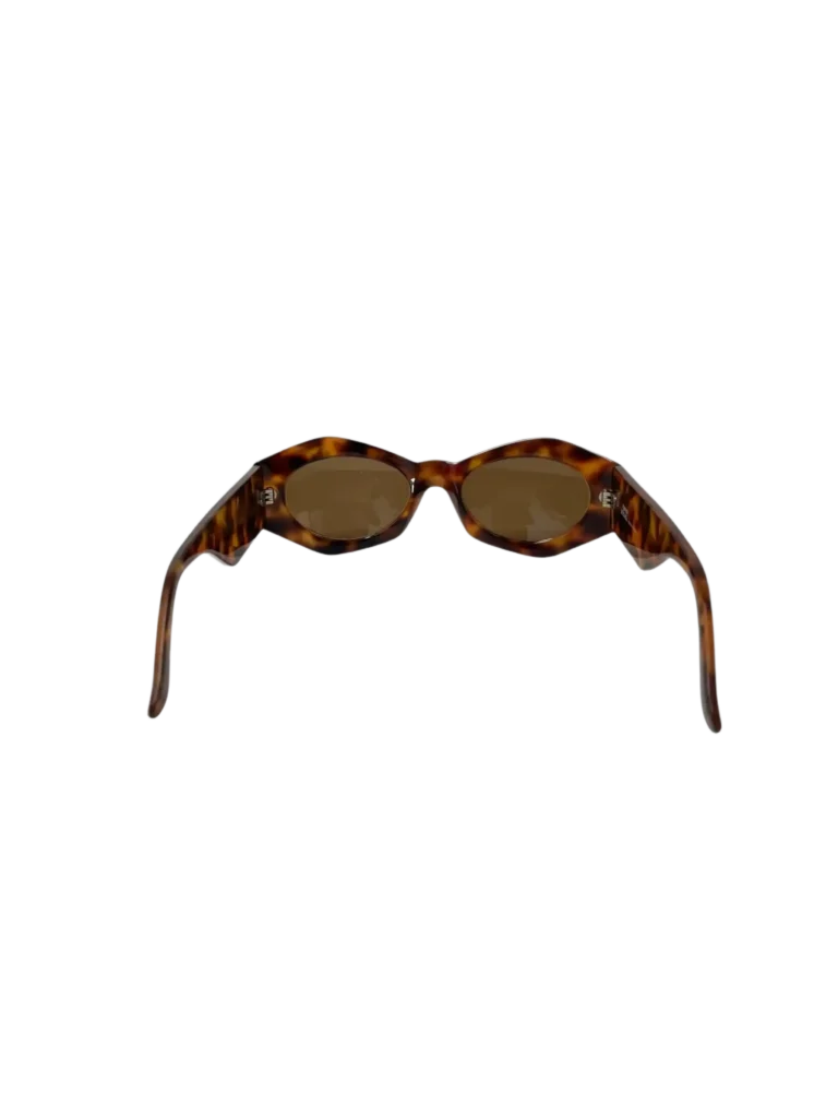 Occhiali da sole Vintage in acetato havana., foto 4 di 9