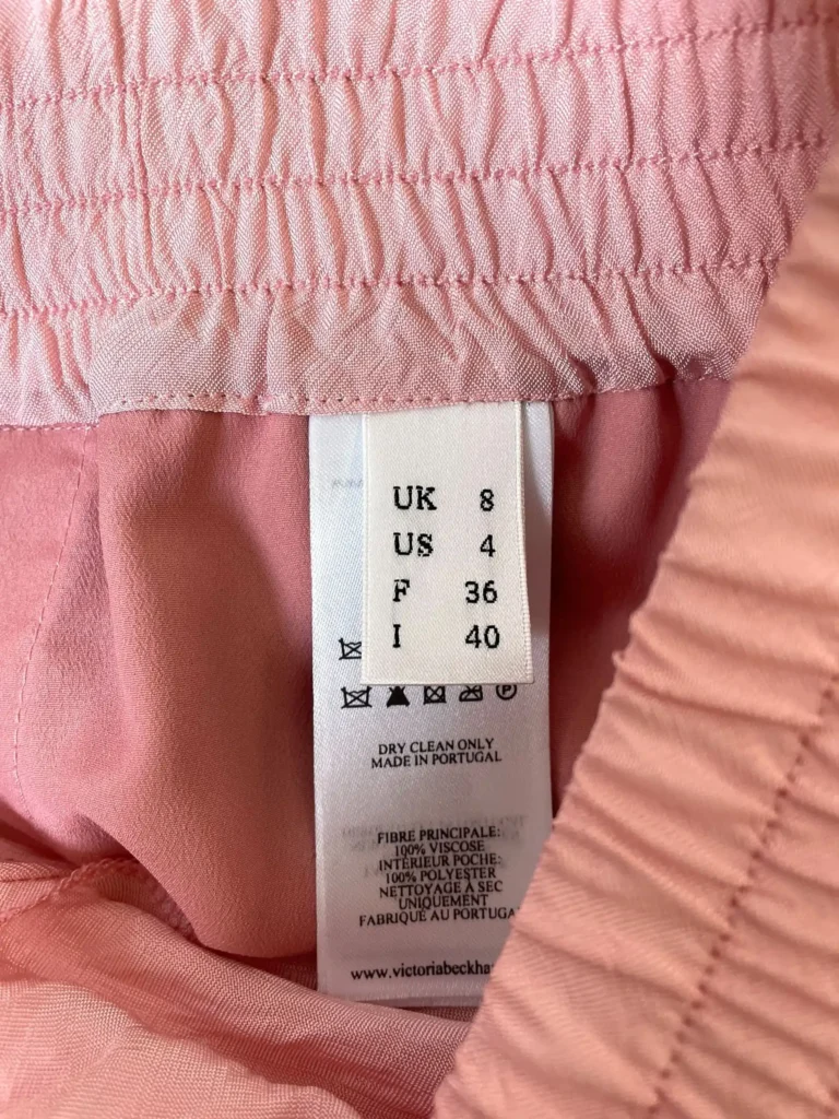 Pantaloni a gamba larga effetto stropicciato, 36fr., foto 7 di 7