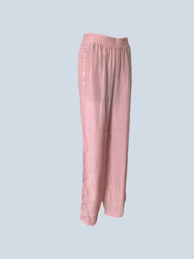 Pantaloni a gamba larga effetto stropicciato, 36fr., foto 2 di 7