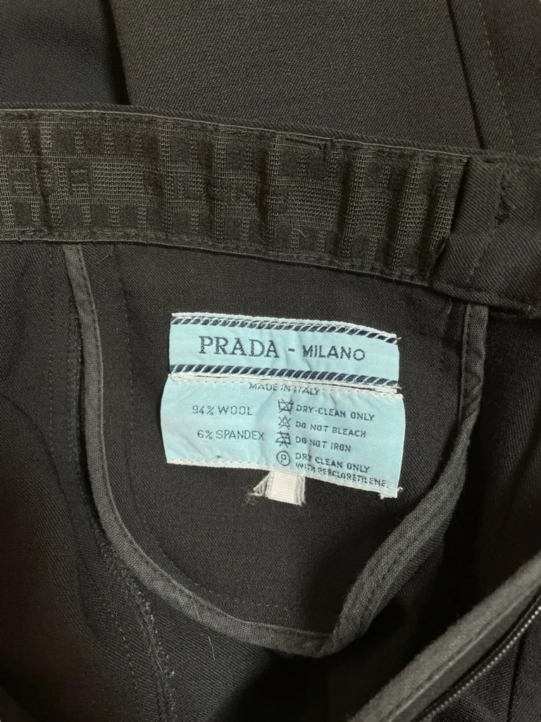 Pantaloni slim fit in lana., foto 5 di 7
