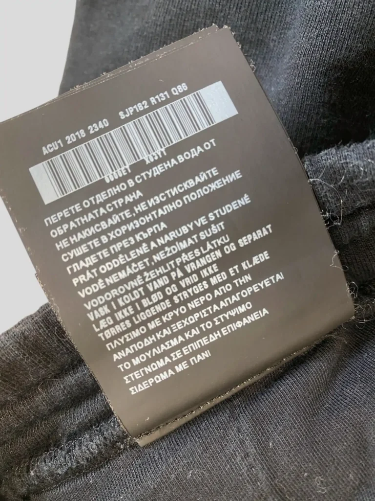 Pantaloni jogger in cotone., foto 6 di 9