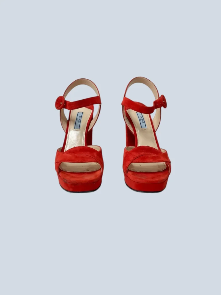 Sandali in suede con platform, 38., foto 3 di 7