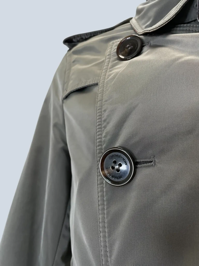 Trench doppiopetto in nylon imbottito, S., foto 11 di 11