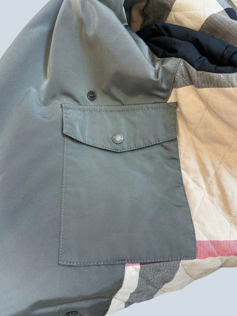 Trench doppiopetto in nylon imbottito, S., foto 6 di 11