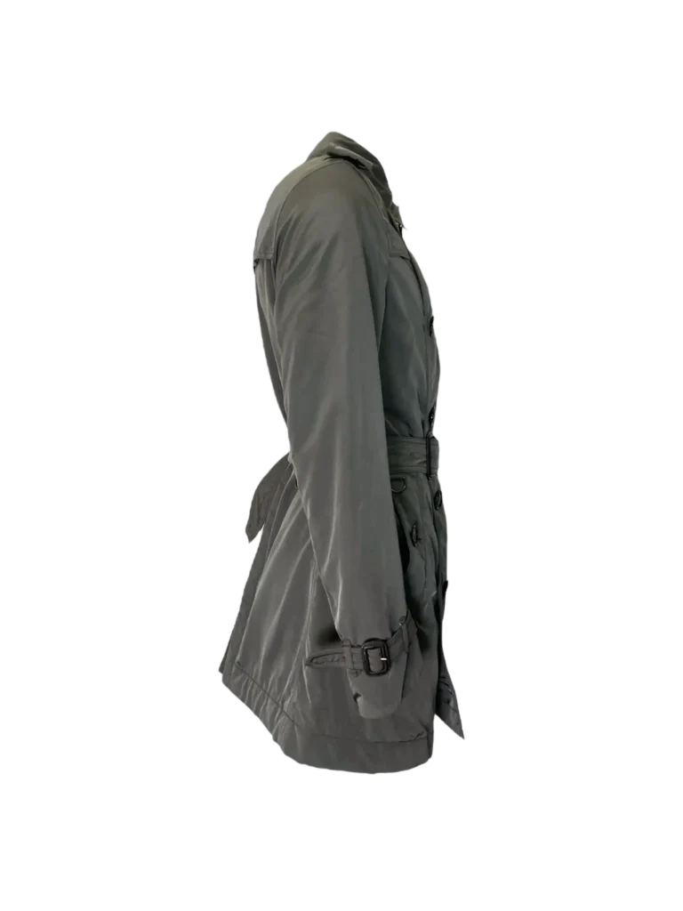 Trench doppiopetto in nylon imbottito., foto 3 di 11