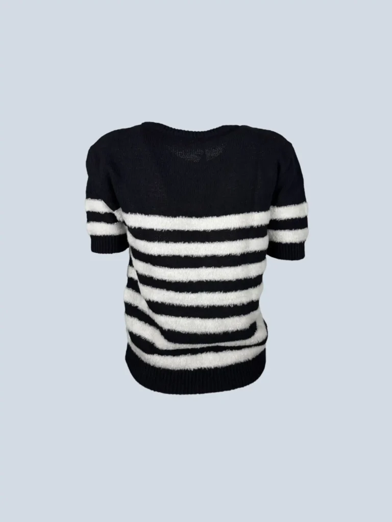 Maglione a maniche corte in lana, 38., foto 3 di 7