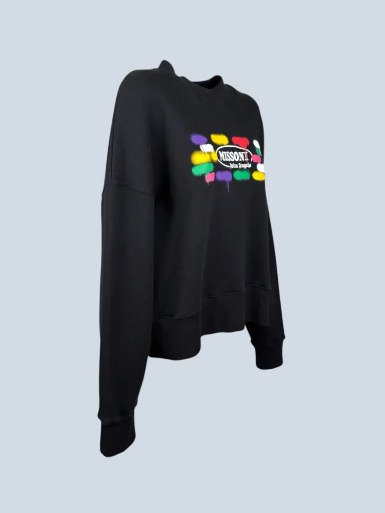 x Missoni, felpa in cotone con logo, S., foto 2 di 7