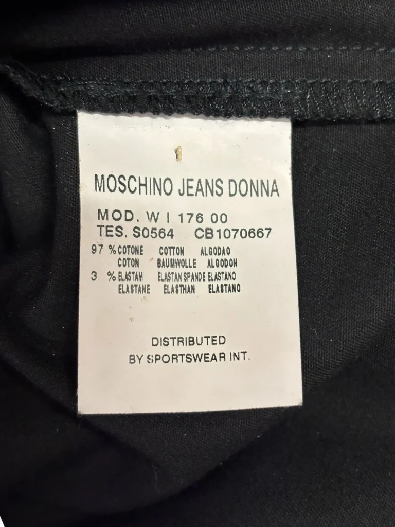 Jeans, blazer con applicazioni geometriche in cotone, 44., foto 5 di 5
