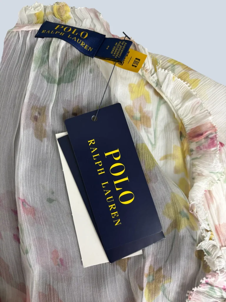 Polo Ralph Lauren, abito lungo stampa floreale, 2., foto 6 di 6