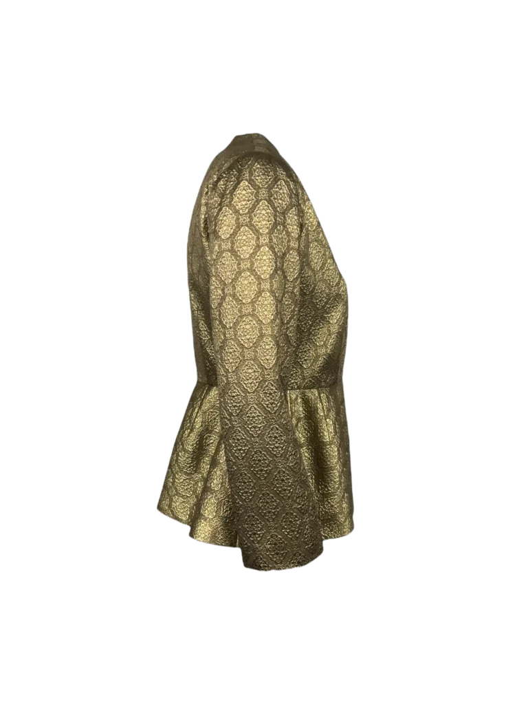 Blusa con manica 3/4 in seta., foto 2 di 5
