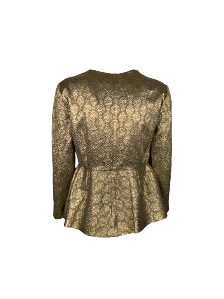 Blusa con manica 3/4 in seta., foto 3 di 5