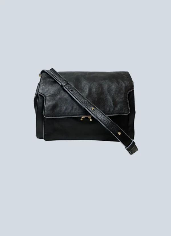 <b>Marni</b><br> borsa a tracolla Trunk Soft in pelle.