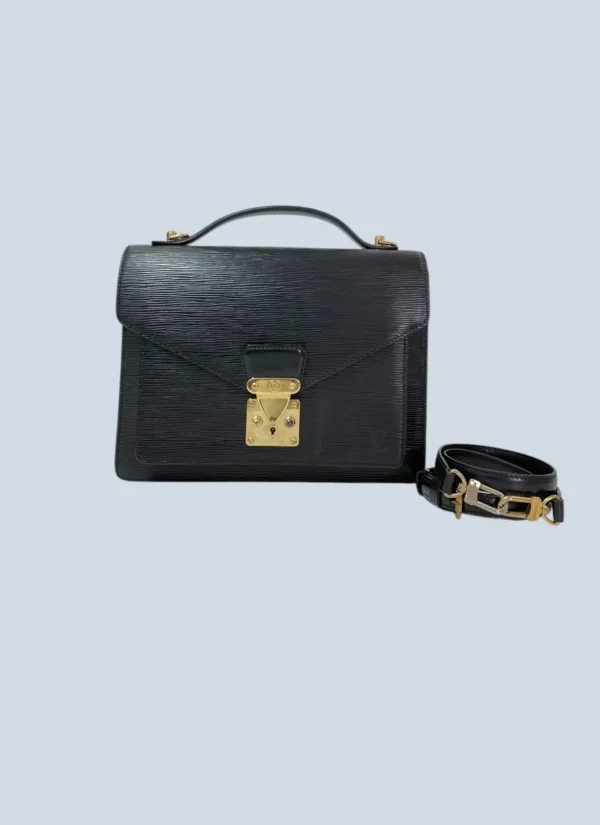 <b>Louis Vuitton</b><br> borsa a tracolla Monceau 28 in pelle Epi.