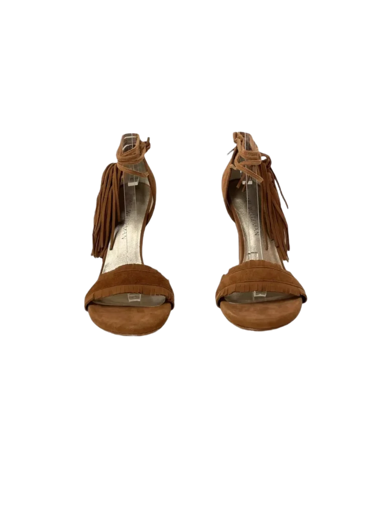 Suede fringed sandals., photo 3 of 5