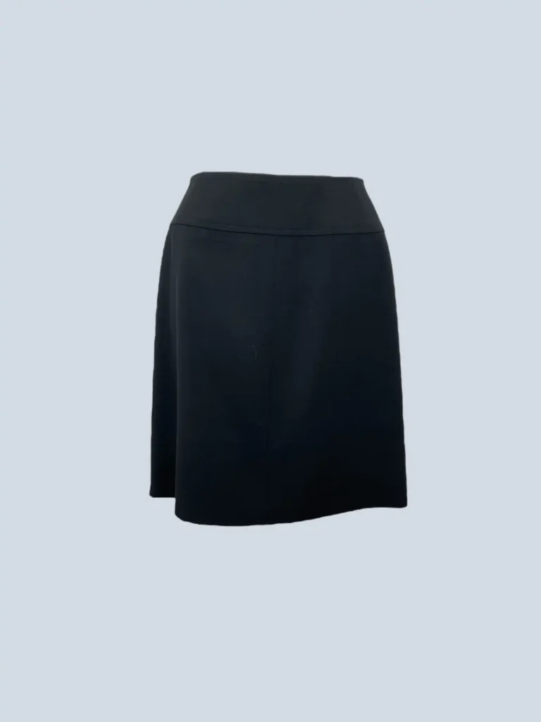 Minigonna in lana con zip, 38fr.