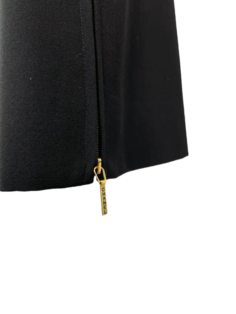 Wool mini skirt with zip, photo 6 of 10