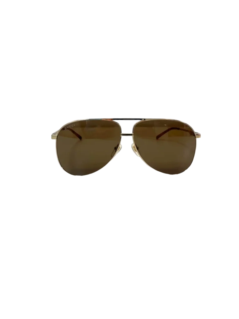Metal and web aviator sunglasses, photo 3 of 8