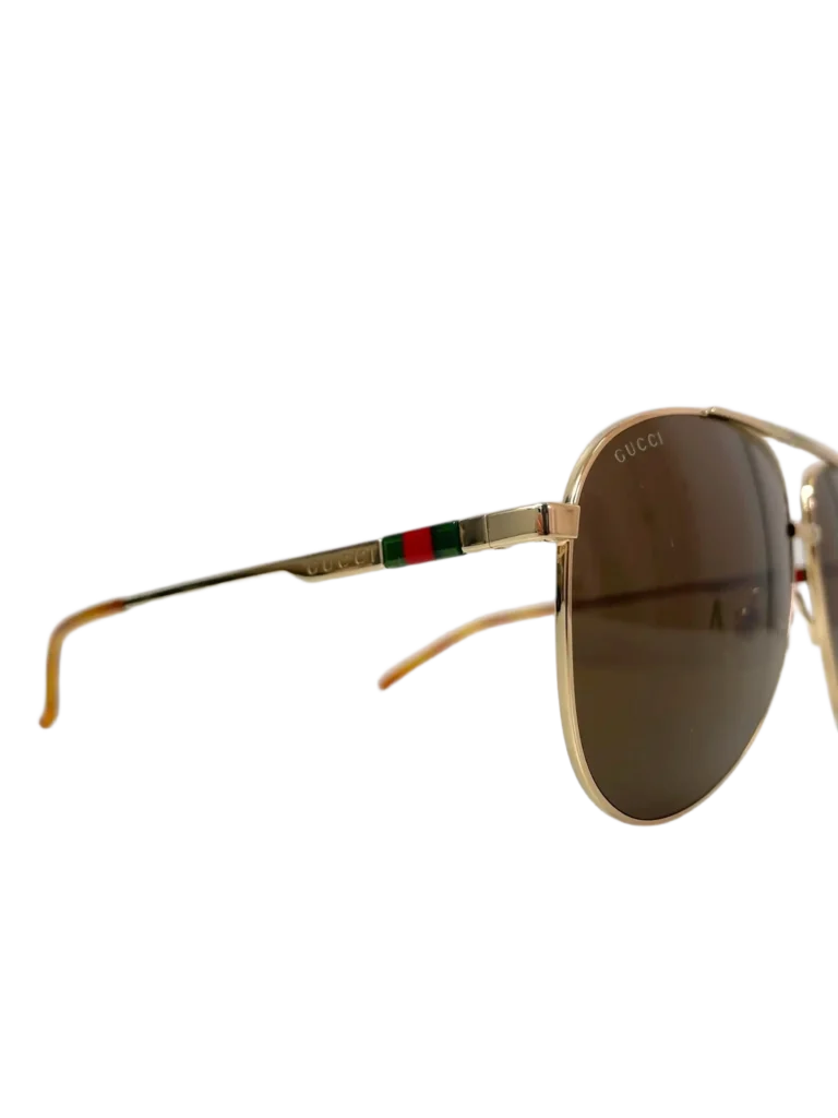 Metal and web aviator sunglasses, photo 5 of 8