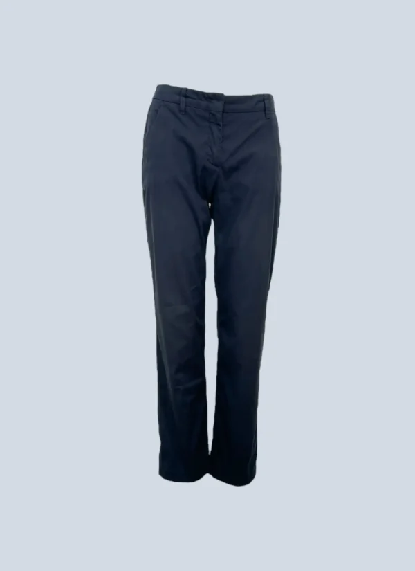 <b>Prada</b><br> pantaloni a sigaretta in cotone, 38.