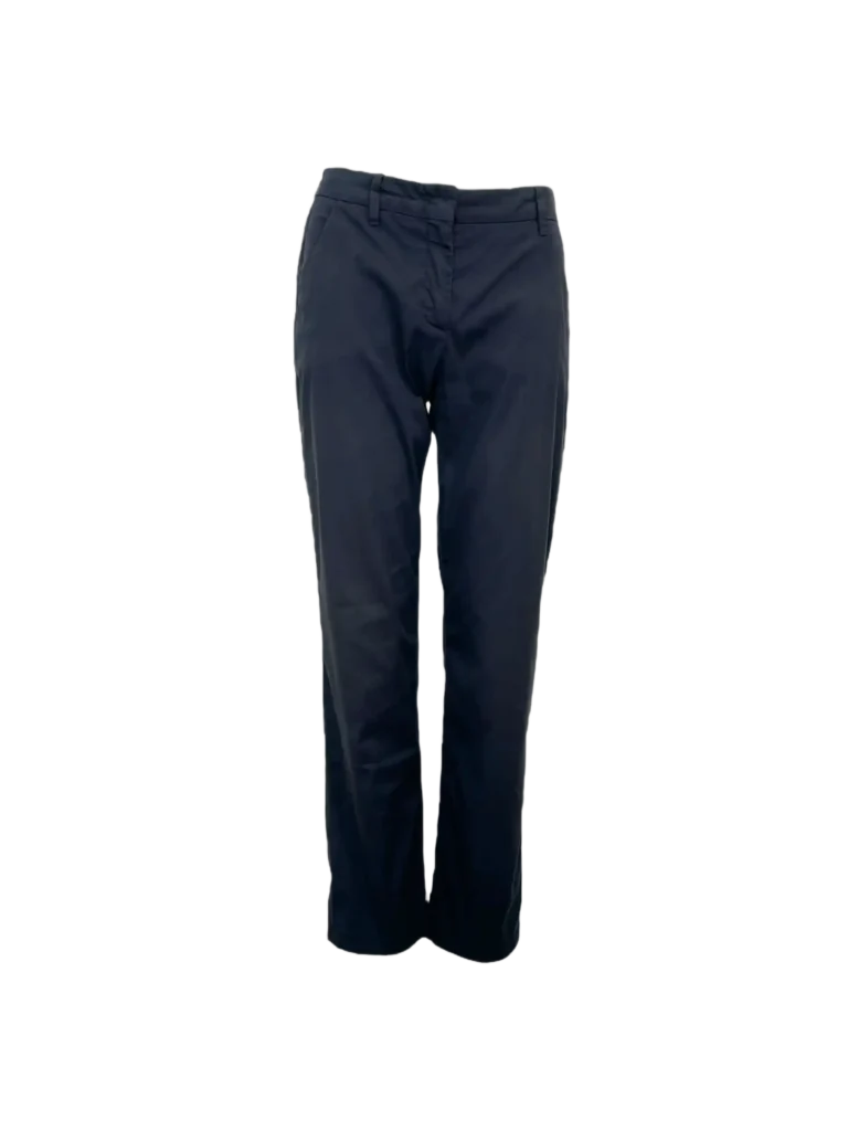 Pantaloni a sigaretta in cotone., foto 1 di 7