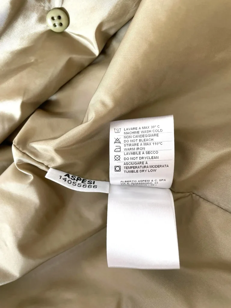 Nylon double-breasted light coat, L., photo 10 of 11