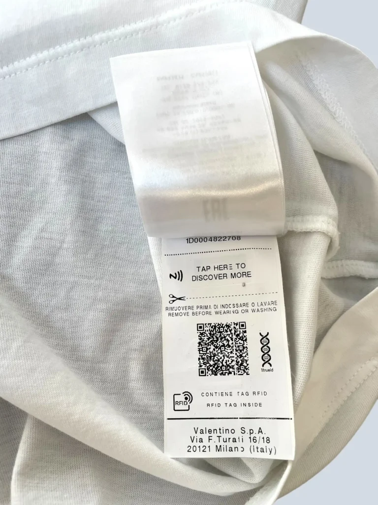 T-shirt in cotone con logo in rilievo, M., foto 5 di 8