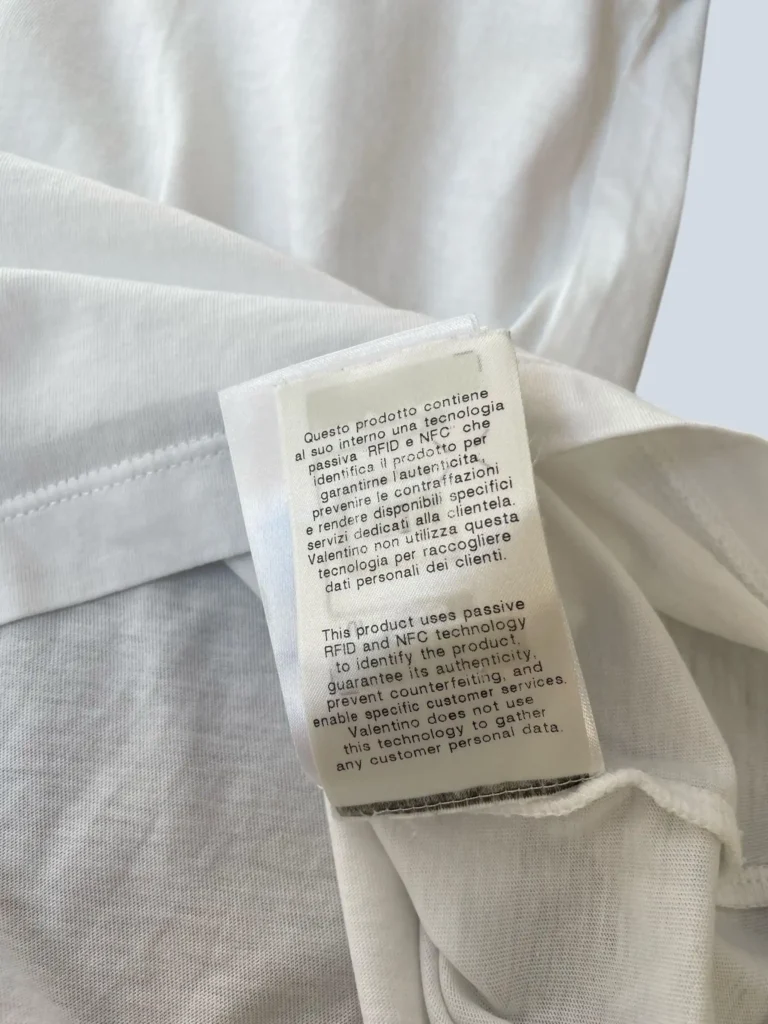 T-shirt in cotone con logo in rilievo, M., foto 6 di 8